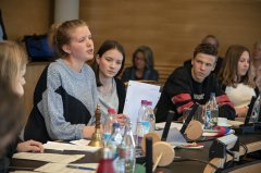 Planspiel Europa im Rathaus