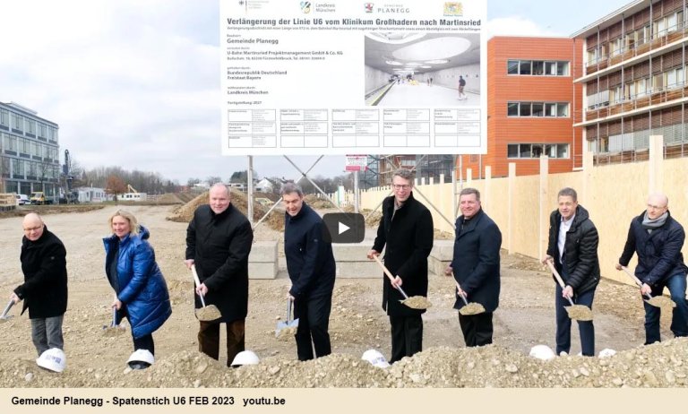 U-Bahn Spatenstich Film Teaser